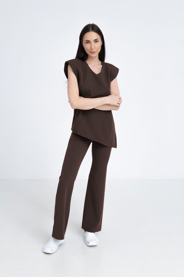 Raya dame medicinsk bluse RAYA SORT SWEATSHIRT XS