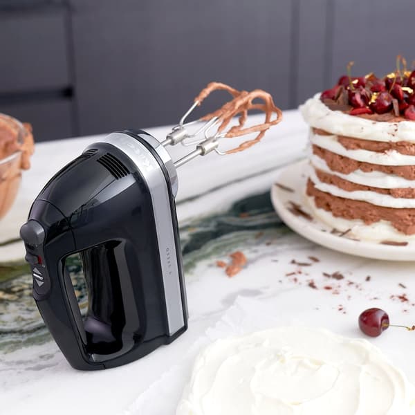5KHM9212 KitchenAid håndmixer med 9 hastigheder Farve: Blank sort
