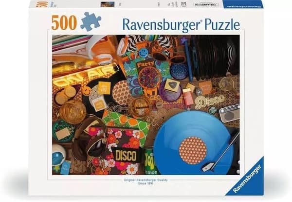 500 bitar Hallo vinylpussel