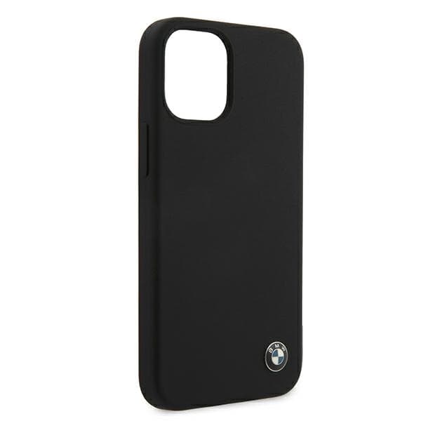 BMW Silikone Signature Logo Etui til iPhone 12 mini, Sort