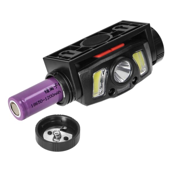 Pannlampa Cykellampa LED COB XPG Rörelsesensor