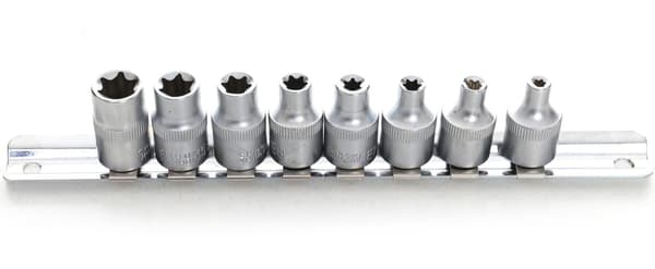 Torx-hylsysarja 8 osaa 3/8" KD10230