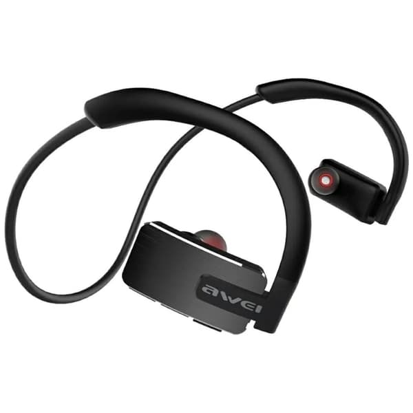 AWEI E1BL Langattomat Bluetooth-urheilukuulokkeet Mustat