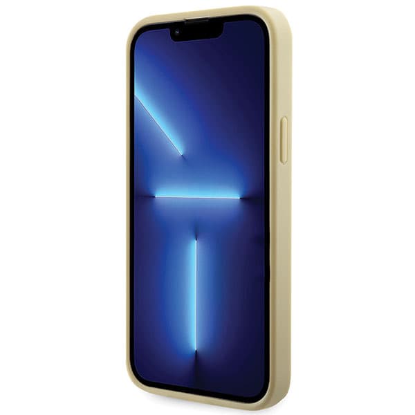 Guess Strass Triangelfodral till iPhone 14 Plus, Guld