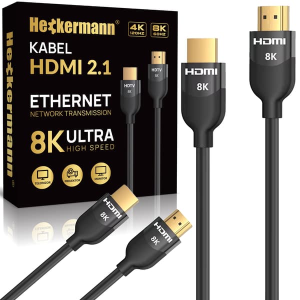 Heckermann VH1124 HDMI-HDMI-kaapeli 2m