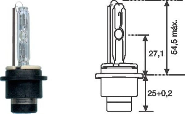 MM D2S MAGNETI MARELLI XENON Pære D2S