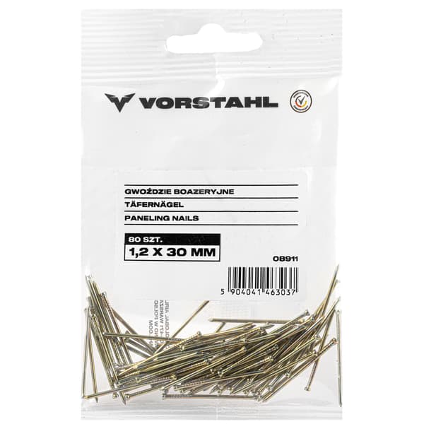 Spikar Panelspik (80-pack) 1,2x30mm för montering av Vorstahl-paneler
