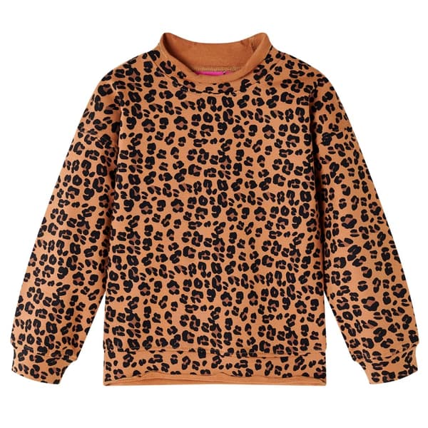 Børnesweatshirt, lys cognac, 92
