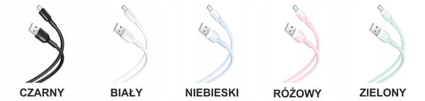 XO KABEL NB212 USB - microUSB 1,0 m 2,1A hvid