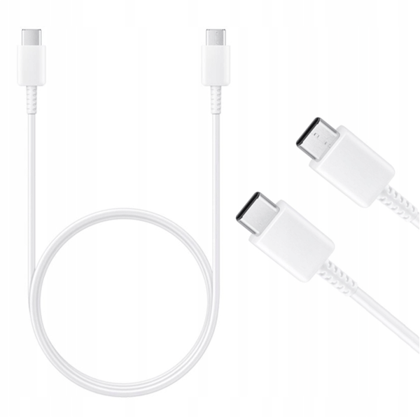 Samsung EP-DA905BWE 3A USB-C Kabel 1m - Hvid
