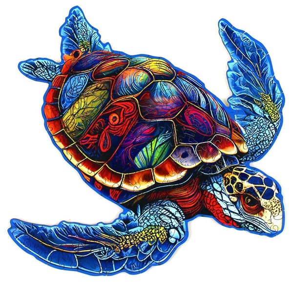 Puslespil 189 træskildpadde