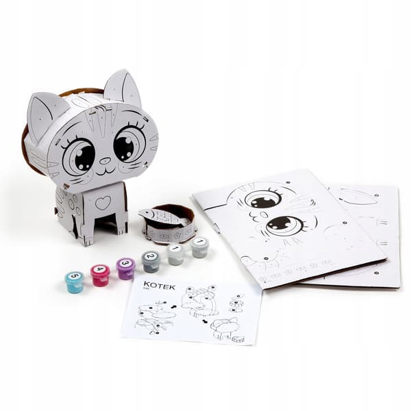 3D-HAHMOMAALAUS NUMEROILLA KIDEA KITTY