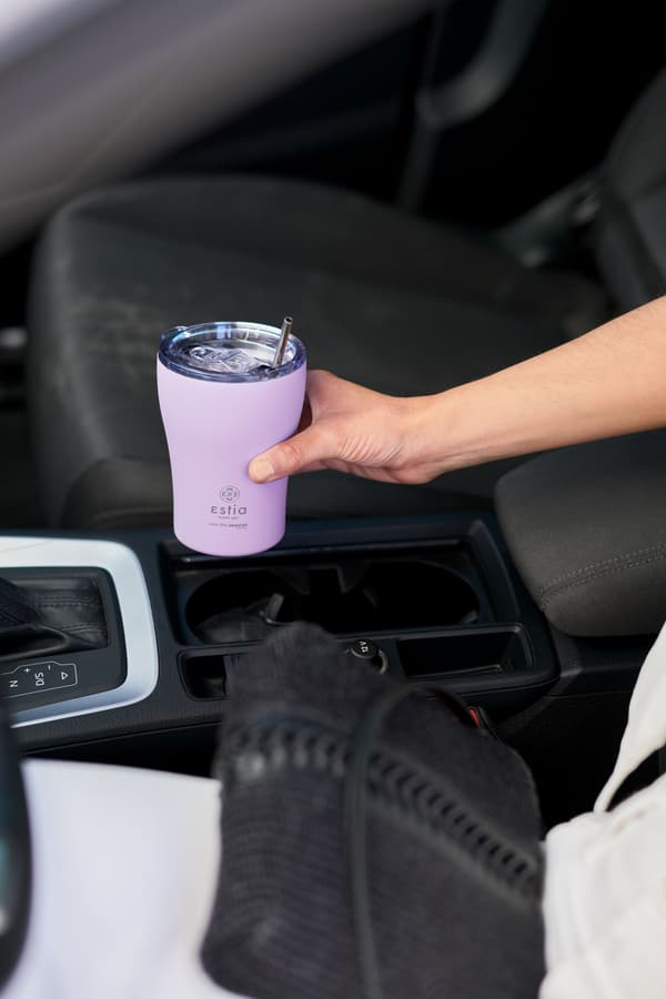 350 ml lavendel lila termosmugg
