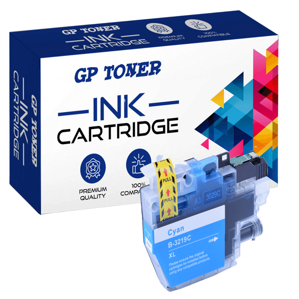 Blæk til Brother GP-B3219XL C GP