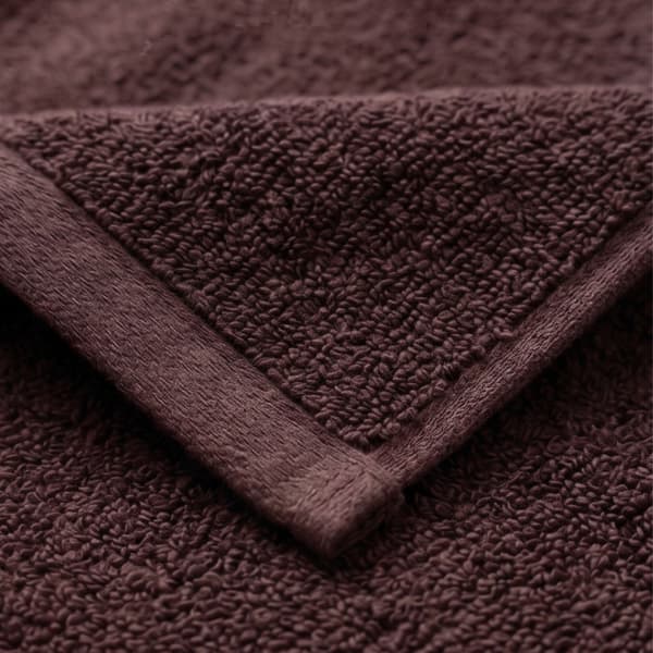 Badehåndklæde, bomuld, hotel SPA, brunt, tykt, stort, absorberende, 100x150