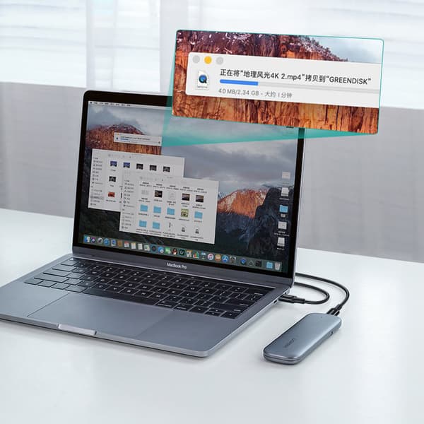 USB-C 5A snabbladdningskabel PD QC 2m Vit