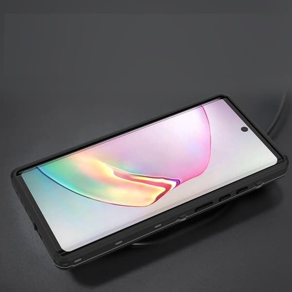 IP68 Vandtæt Etui til Samsung Galaxy Note 20 Ultra, Redpepper, Sort