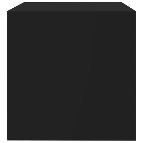 vidaXL TV-skab sort 100 x 40 x 40 cm spånplade