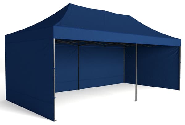 Expresspaviljong - 3x6 m - blå