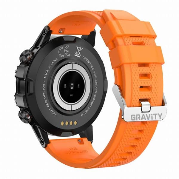 Herr smartklocka Gravity GT9-4 - samtal, blodtrycksmätare (sg021d)