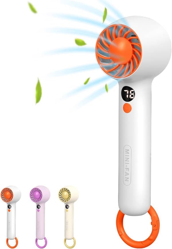 Mini Lommeventilator Rød