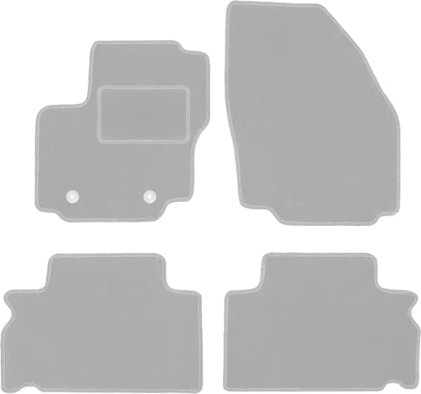 Grå bilmattor till: Ford Galaxy MK2 minivan (2006-2011)