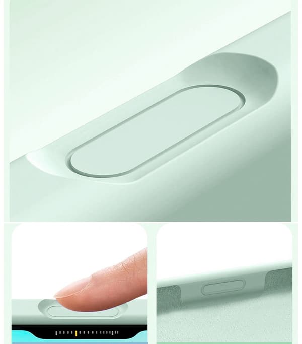 Silikonskal till iPhone 17 Pro Max - MagSafe-kompatibel, stötsäker, grön