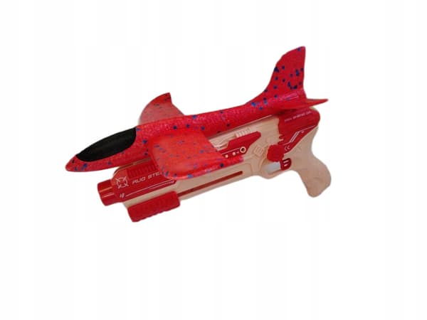 Flygplan med raket 44x25x5cm 0517