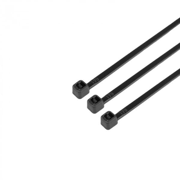 Buntband 2,5x100mm Svarta 100-pack