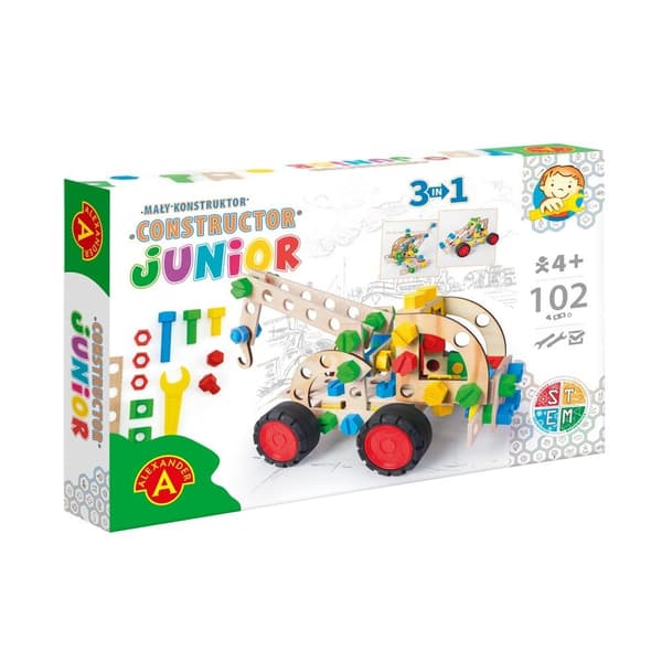 Little Constructor Junior - Vetoauto 3in1 ALEX