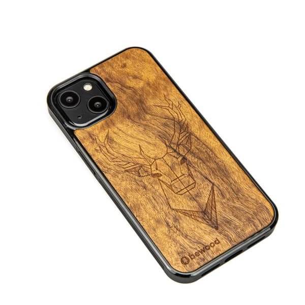 Träskal till iPhone 13 IMBUIA DEER