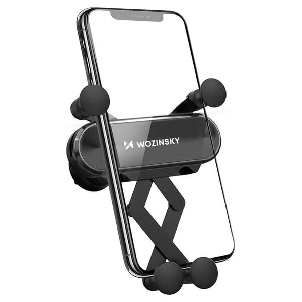 Gravity biltelefonholder til luftventil, sort