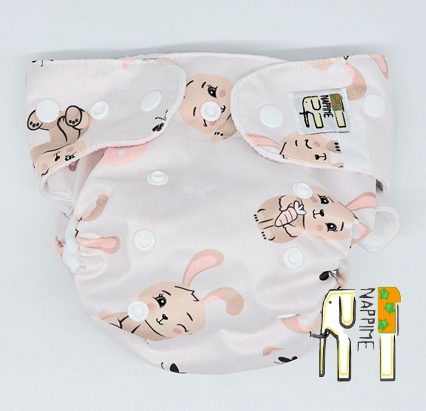 NappiMe Pocket Coolmax Bunny Vaskbare Bleer