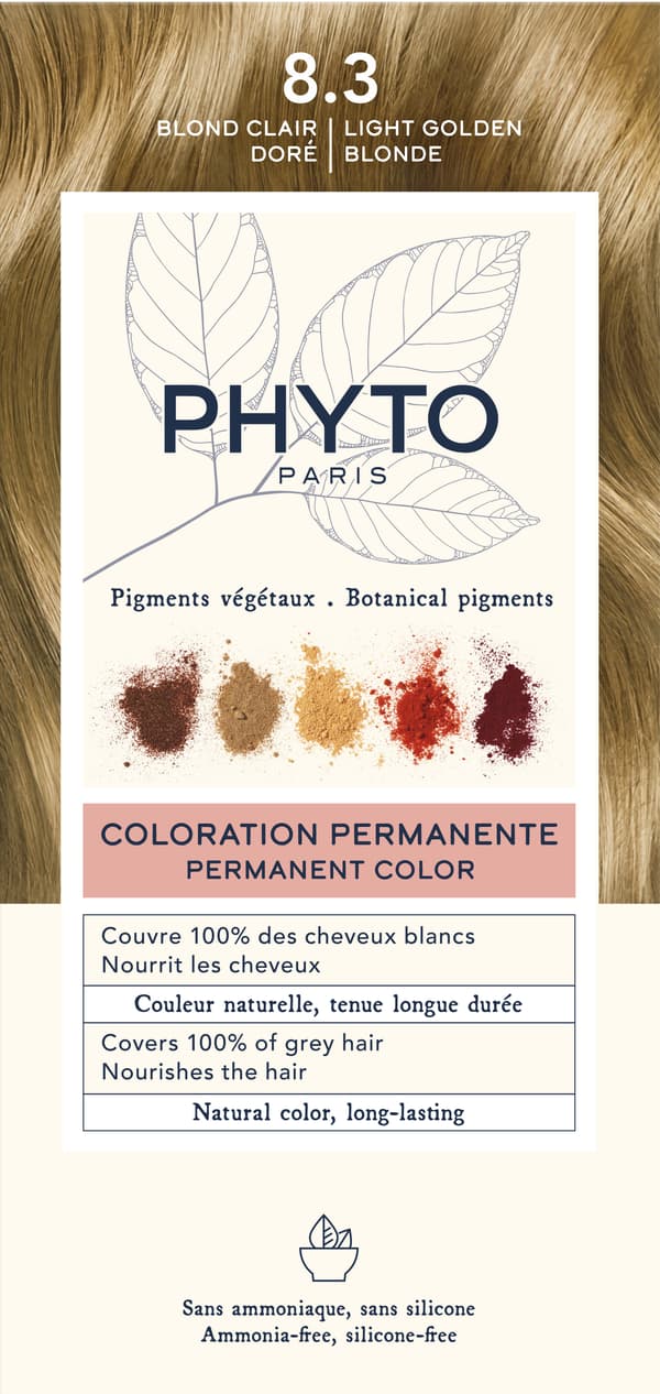 Phyto Color 8.3 Lys Gyldenblond Hårfarve