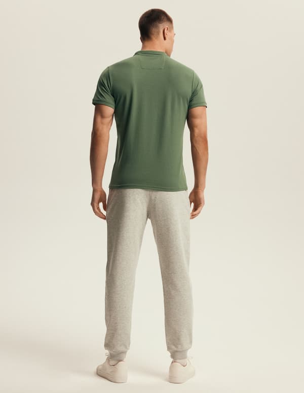 Mile Henderson herrpikétröja | Khaki M
