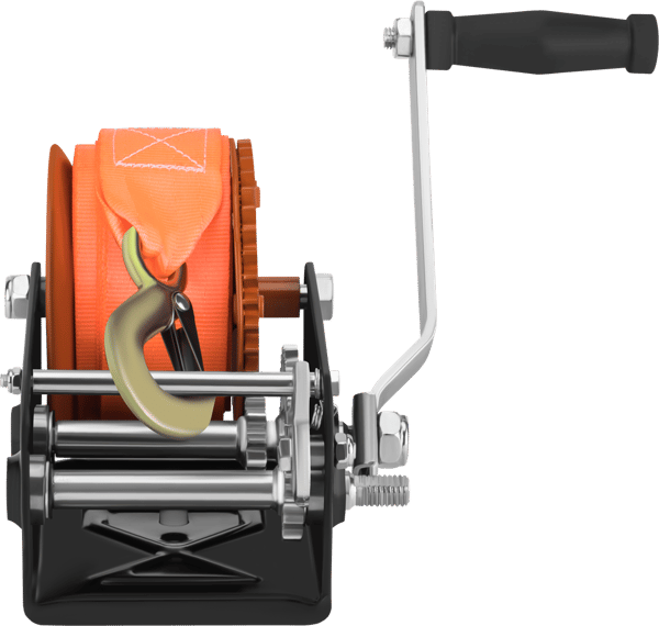 Handkurbad bältdriven vindspel 2500 lbs KD1314