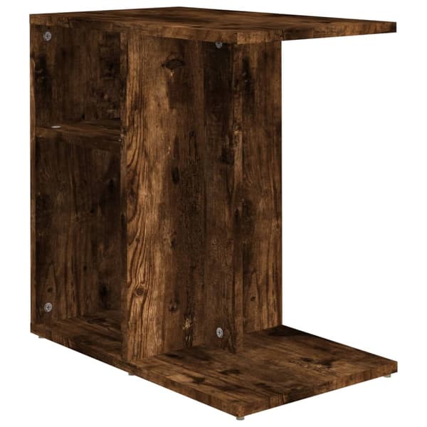 vidaXL sidebord røget eg 50x30x50 cm