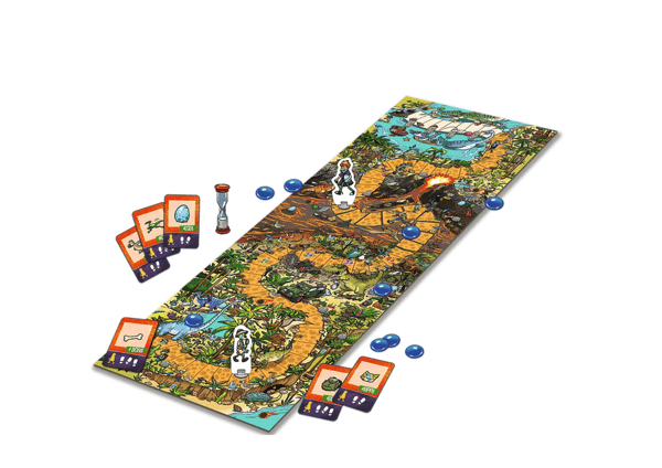 Vakoojamies Junior Dinosaurs perhepeli Trefl 02652