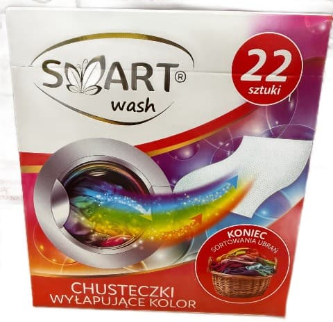 SMART wash Värinkeräysliinat 22 kpl.