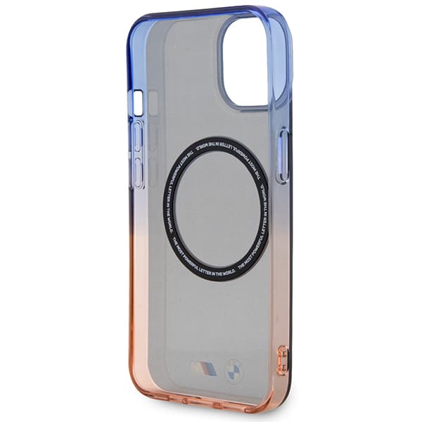 BMW Gradient Bumper MagSafe-skal till iPhone 14 Plus, grått