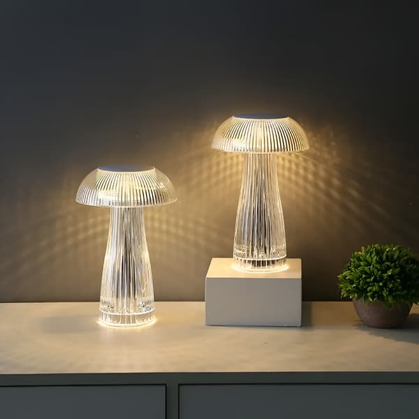 svampformad LED-bordslampa