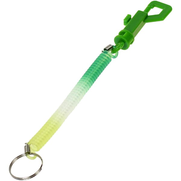 Avaimenperä jousella ja lukkokoukulla 20 cm - Avaimenperä, avaimenperä 12 kpl.