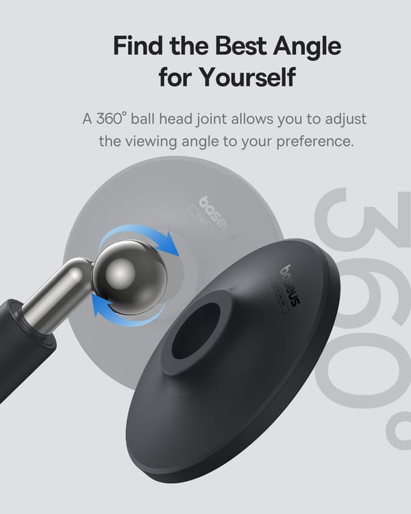 MagPro Magnetisk Standholder til Telefon og Tablet, Sort