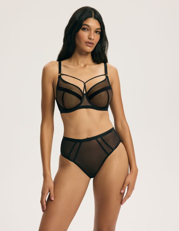GLAM Esotiq blød bh | sort 75E