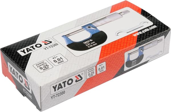 Mikrometer 0-25mm YT-72300 YATO