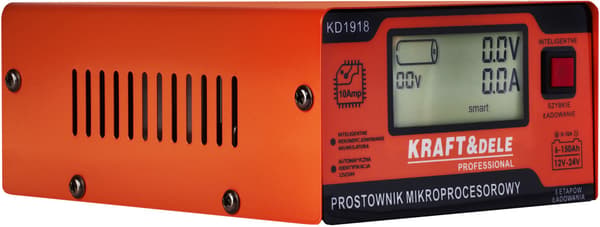 Mikroprocessorlikriktare 10A 12/24V KD1918