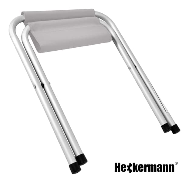 Heckermann vit hopfällbar pall