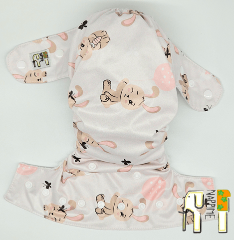 NappiMe Pocket Coolmax Bunny Vaskbare Bleer