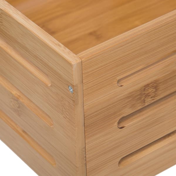 Bambus opbevaringskurv 15x31cm