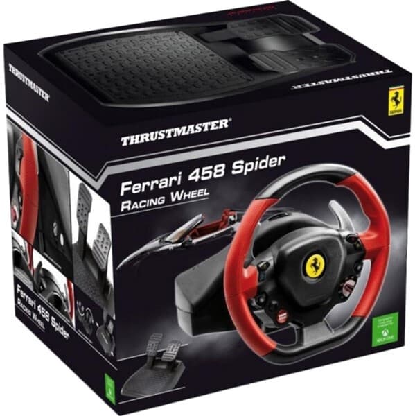 Thrustmaster Ferrari 458 Spider Xbox One -ohjauspyörä (4460105)